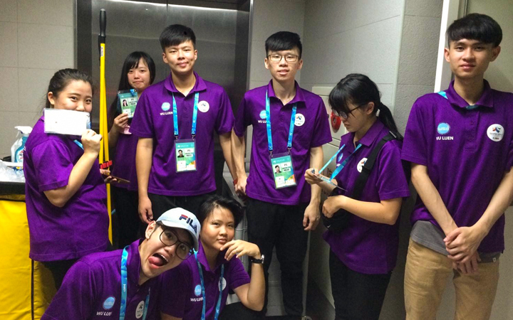 學生負責2017台北世大運選手村管理營運